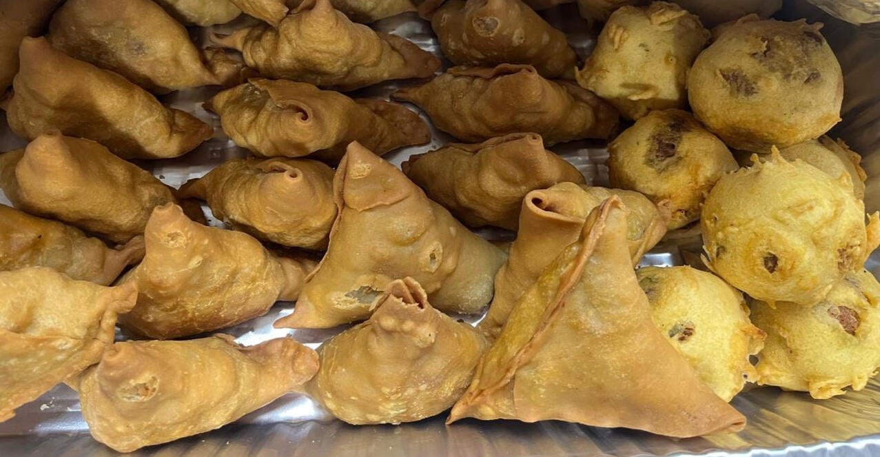 Samosas - $ 1.50 Thursdays to Sundays 11:30 AM onwards | Subject to availablity